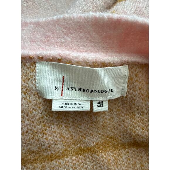 Anthropologie Catherine Floral Shine Cardigan Pink Size One Size - Picture 8 of 12